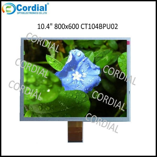 10_4 inch 800x600 TFT LCD MODULE CT104BPU02